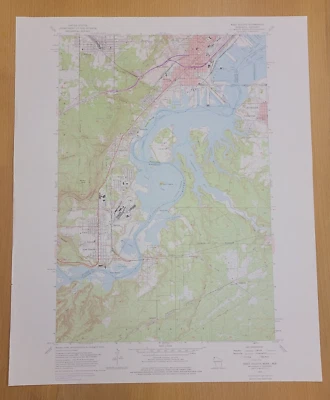 Mapa USGS de West Duluth 1975 - Minnesota - 7,5 minutos topográfico Foto 1 de 4