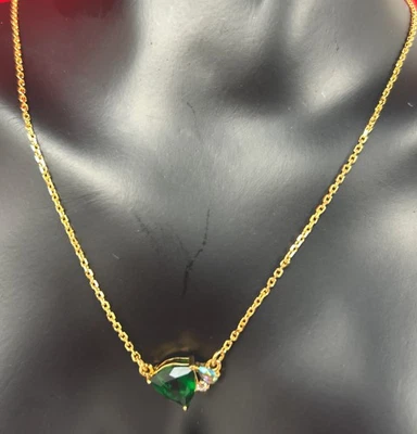 Kate Spade New York Shine Me Up Green Pendant NWT - RP $58 - Image 1 of 4