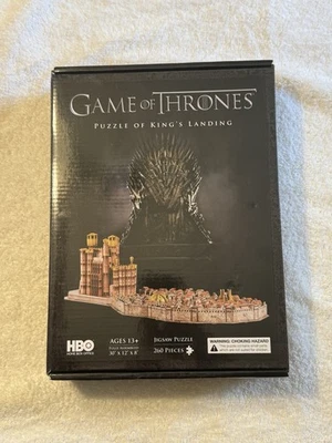 NEW HBO - Game of Thrones King's Landing 3D/4D Cityscape 260 Piece Jigsaw Puzzle - Image 1 of 3