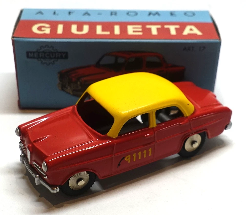 MERCURY/HACHETTE #17 -ALFA ROMEO GIULIETTA TAXI BERNA - 1:48 - Immagine 1 di 1