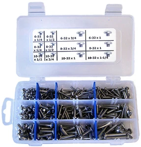18-8 Stainless Steel Phillips Pan Machine Screw Assortment Kit StainlessTown - Picture 1 of 1