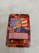 Illuminati New World Order NWO Card Game  BILL CLINTON personality government