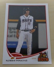 ROBBIE PERKINS - 2016 Modesto Nuts- Canberra Cavalry - Aussie Baseball