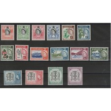 JAMAICA 1956 DEFINITIVA ELISABETTA II - 16 VAL MNH MF75854