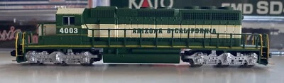 N Scale Kato DCC Ready Custom Paint Arizona & California Railroad AZRC 4003 - Image 1 of 4