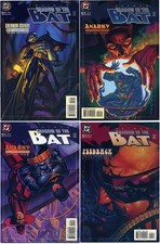 BATMAN SHADOW OF THE BAT #39 #40 #41 #42 (DC 1995) NEAR MINT WHITE PAGES