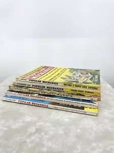 Vintage Popular Mechanics Magazine Lot of 5 - 1958, 1965, 1969 - Foto 1 di 3