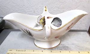 antique Haviland Limoges H&C Fish sauce bowl, 1880s, Porcelain, chip on base - Picture 1 of 14