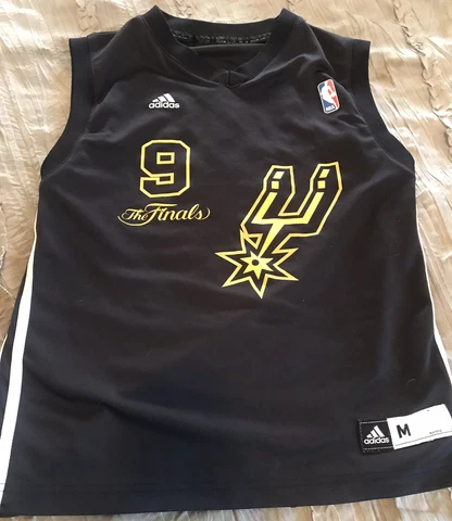 TONY PARKER San Antonio SPURS Basketball ADIDAS Replica FINALS Youth M Jersey Cover