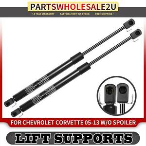 2x Rear Hatch Lift Supports Struts for Chevrolet Corvette 2005-2013 w/o Spoiler