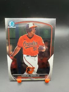 Bowman Draft 2023 #BDC-179 Samuel Basallo Cromo Baltimore Orioles CALDO - Foto 1 di 2
