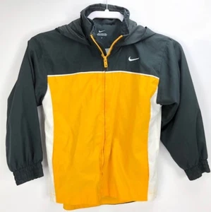 Nike Childens Youth Sz 7 Hoodie Hooded Jacket Windbreaker Swoosh Logo  - Picture 1 of 5