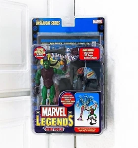 FIGURA DUENDE VERDE SERIE MARVEL LEGENDS ONSLAUGHT TOY BIZ COMO NUEVA/SELLADA/RARA - Imagen 1 de 7