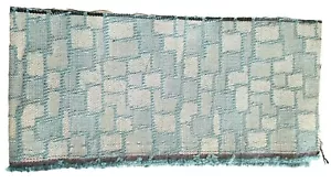 Muestra de tela para tapicería. Tonos de luz de azul 18,25" X 4". #11 T - Imagen 1 de 4