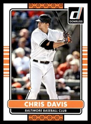 2015 Donruss #55 Chris Davis Baltimore Orioles - Image 1 of 2