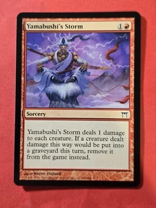 2004 MTG Champions of Kamigawa #199 Yamabushi's Storm, C, NF, cd14 - Picture 1 of 3