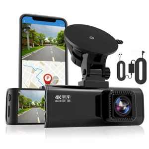 Cámara de tablero REDTIGER WiFi para automóviles 4K frontal de tablero único modo de estacionamiento - Imagen 1 de 7