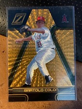 2005 Zenith Artist's Proofs Gold #85 Bartolo Colon #'d/50