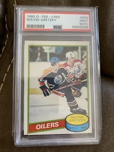 1980-81 O-Pee-Chee - #250 Wayne Gretzky PSA 9 OC - Bild 1 von 2