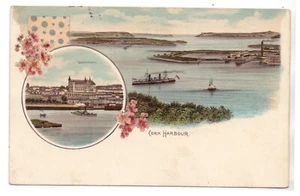 CORCHO 1905 CROMO ESTILO PPC DE CORCHO PUERTO USADO BELFAST - Imagen 1 de 2