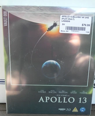 Apollo 13 - The Film Vault 008 - 4K UHD Limited to 3500 copies  NEW, SEALED Foto 1 de 4