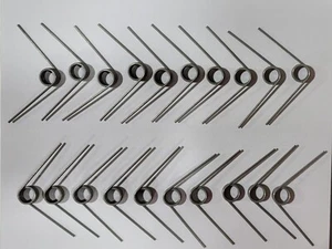 "RESORTE DE TORSIÓN ~ Paquete de 20 ~ .595" O.D. ~,07"." ~ LH 90° ~ Exceso de existencias - Imagen 1 de 1