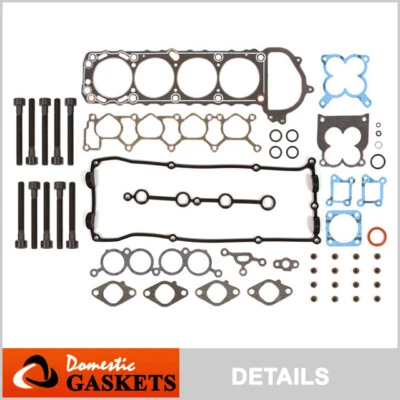 Fits 98-04 Nissan Xterra Frontier 2.4L DOHC Head Gasket Set Bolts KA24DE - Image 1 of 4