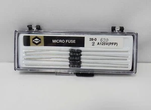 Quantity (5) Fuses 2A 125V MCM # 28-0620 Micro Fuses - Bild 1 von 2