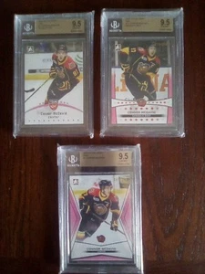 2015-16 Connor McDavid Rookie ITG CHL DRAFT Pink /200 RC BGS 9.5 Full Set Of 3! - Picture 1 of 4