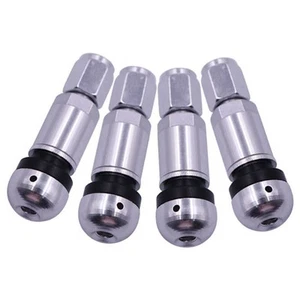 4pcs Metal Car Motorcycle Tubeless Wheel Tyre Valve Stems Cap Aluminum Alloy - Picture 1 of 10