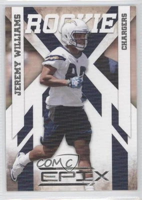 2010 Panini Epix Rookie Silver /250 Jeremy williams #144 Rookie RC - Image 1 of 2