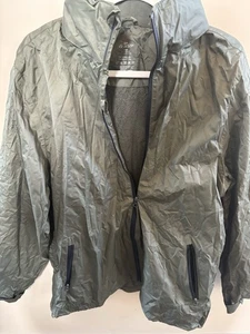 Crane Sports Zip Windbreaker Jacket Lightweight Activewear Hood L NWOT - Picture 1 of 7