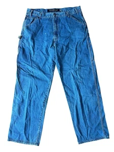 Vintage Levi Silvertab Baggy Carpenter 40x32 10” Leg Opening Southpole Jnco Rare - Picture 1 of 5