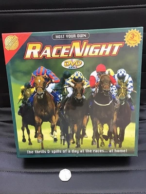 Cheatwell Games Race Night DVD Game New Sealed  - Image 1 of 3
