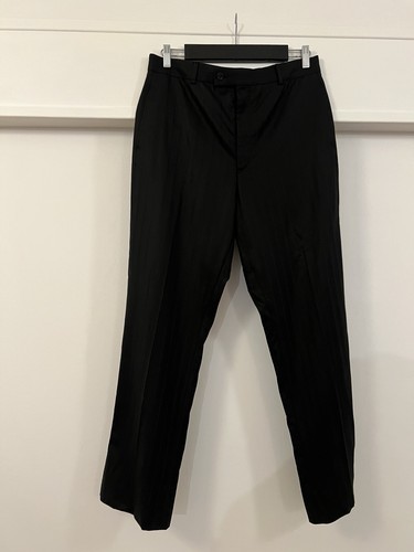 SAINT LAURENT (YSL) Pantalone tuta YSL nero a righe