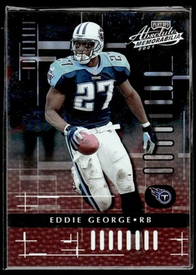 2001 Playoff Absolute Memorabilia Eddie George Tennessee Titans #96 - Image 1 of 2