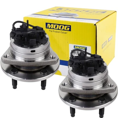MOOG Front Wheel Hub Bearings Set Assembly For Chevy Malibu HHR Pontiac G6 6Lugs Foto 1 de 4