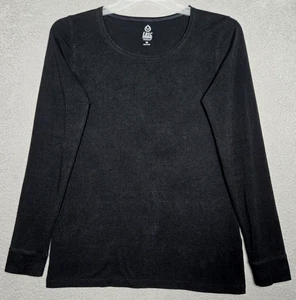 TASC Bamboo Organic Cotton Performance Long Sleeve Shirt Women's Medium - Black - Picture 1 of 9