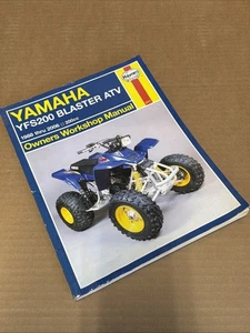 Yamaha Blaster ATV, 1988 Thru 2006 Haynes Owners Workshop Manual 🔥FAST SHIP🔥 G - Picture 1 of 7