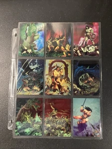 All Chromium Conan II 2 1994 Comic Images Trading Card Set #1-90 - Picture 1 of 10