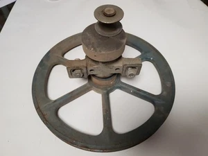 Offset Gear Box Mount & 11" Pulley Wheel Soiltest Cl-305 Lab Shaker Soil PBB  - Picture 1 of 13