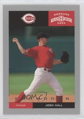 2004 Donruss Team Heroes Showdown Silver /50 Josh Hall #102 - Image 1 of 2