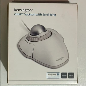 Kensington Orbit Trackball with Scroll Ring Mouse Windows MacOS Wired - K72500WW - Picture 1 of 3