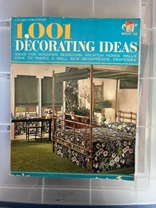 1001 Decorating Ideas Vintage Magazine .65c Book 28 MCM Decorating Ideas - Picture 1 of 3