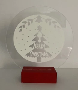 Merry Christmas Acrylic Stand Christmas - Picture 1 of 1