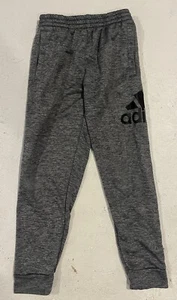 Adidas Athletic Training Pants Gray Soccer Lightweight Youth Boys Medium - Picture 1 of 10
