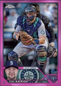 [DIGITAL] Topps Bunt - Cal Raleigh - Topps Chrome 23 S1 -  Pink Base - Picture 1 of 1