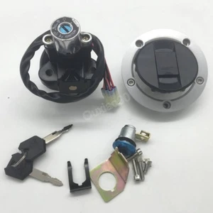 Interruptor de encendido Kit de llave de bloqueo de tapa de gas combustible para Suzuki GSXR600/750 2004-2005 K4 - Imagen 1 de 8