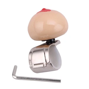 Volante giratorio Cool Head para automóvil perilla suicida mango refuerzo - Imagen 1 de 5