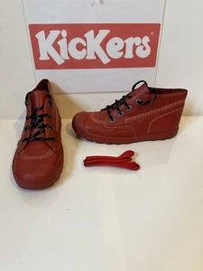 Botines de cuero Kickers talla UK 4 EU 37 - Imagen 1 de 13